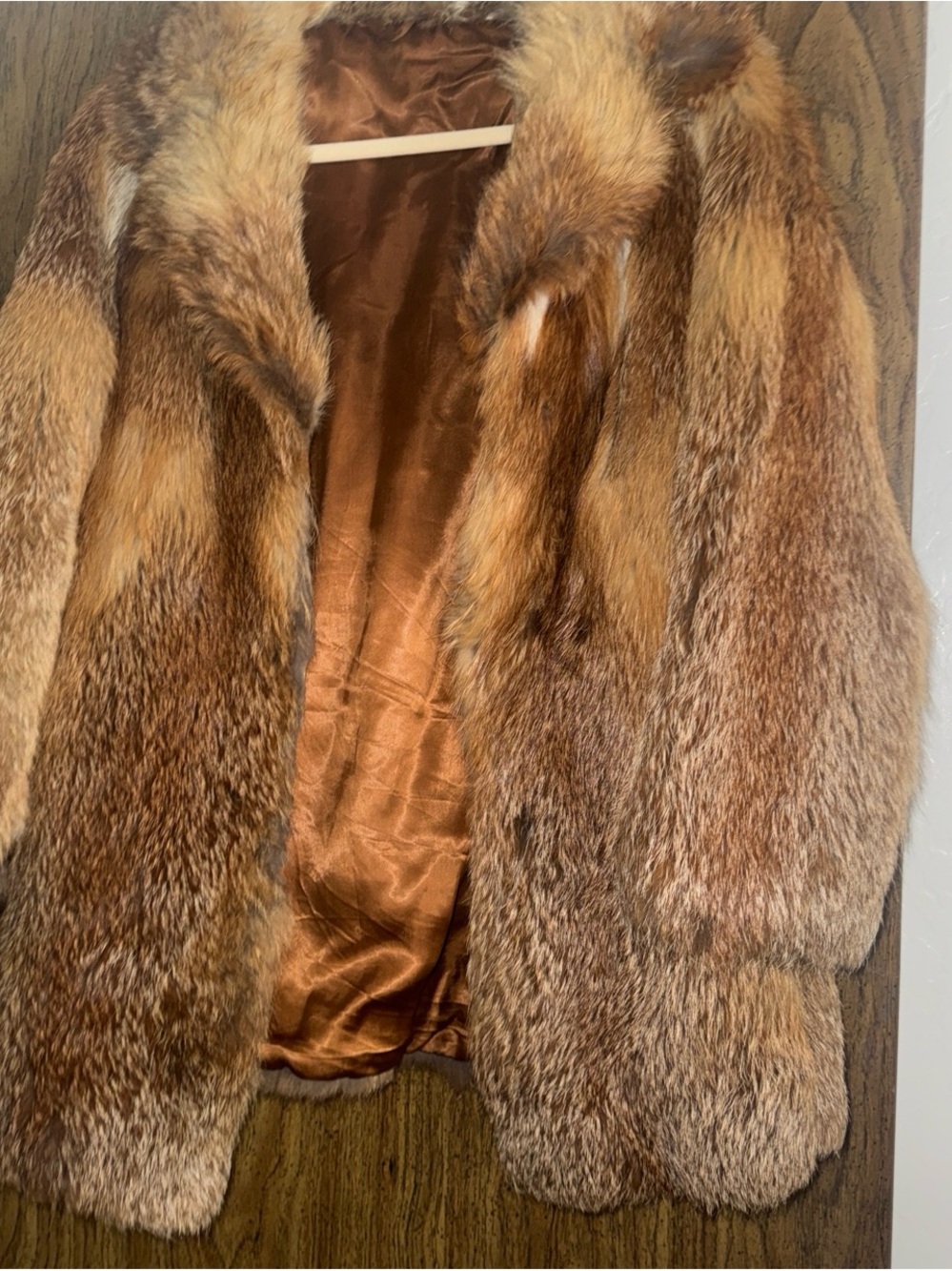 Women's Real Fox Fur Coat